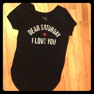 “Dear Saturday, I Love You” T Shirt